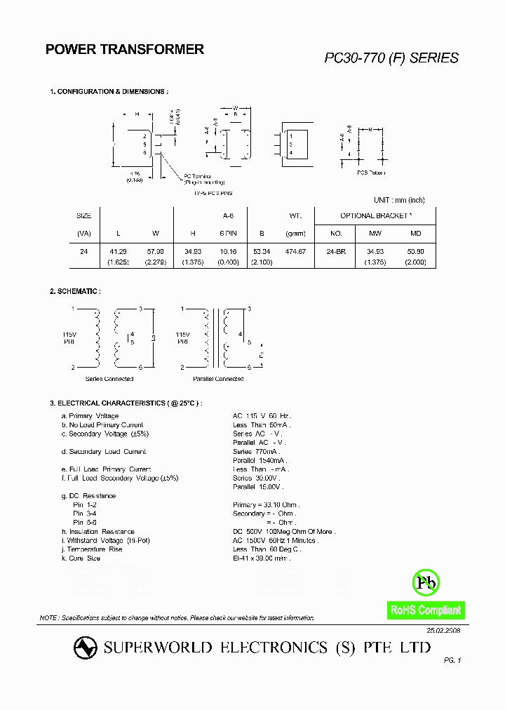 PC30-770_1032429.PDF Datasheet