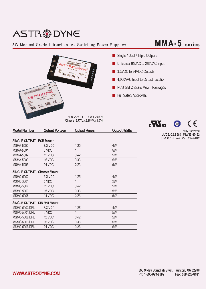 MSMA-5002_665322.PDF Datasheet