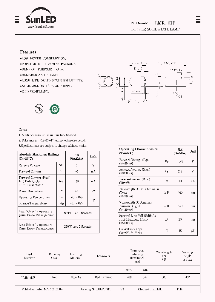 LMR11DF_1077059.PDF Datasheet