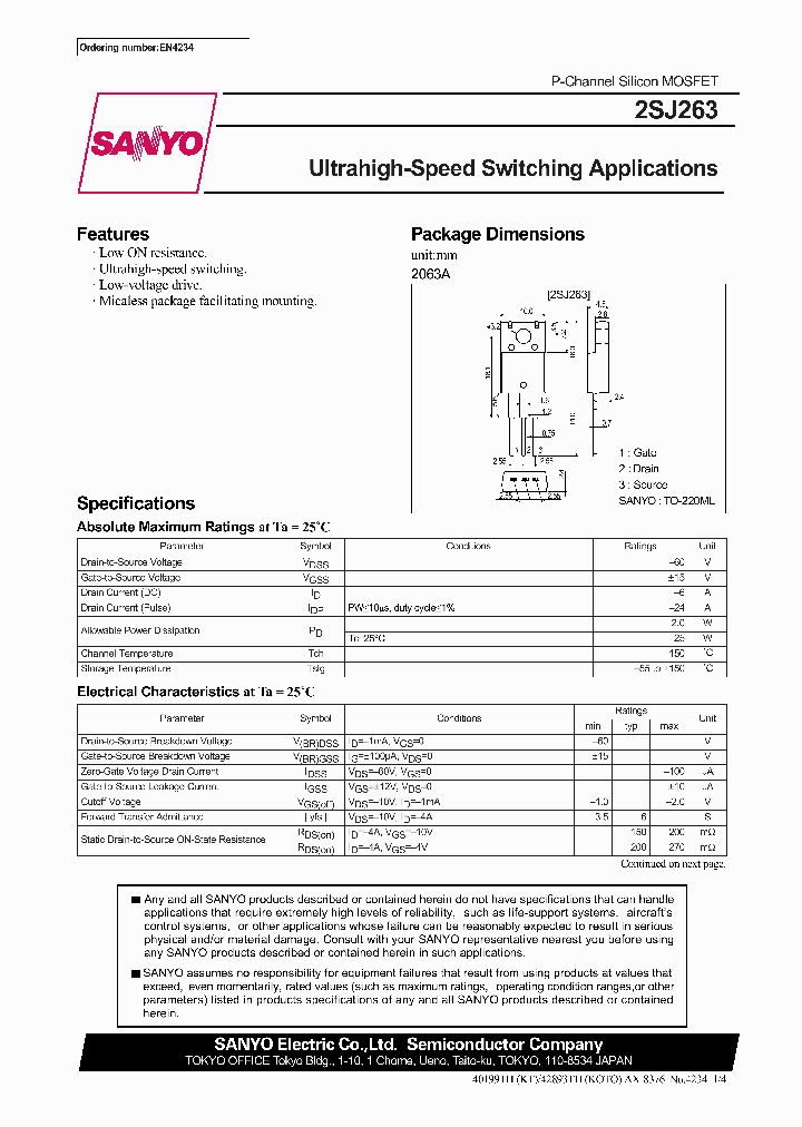 2SJ263_959273.PDF Datasheet