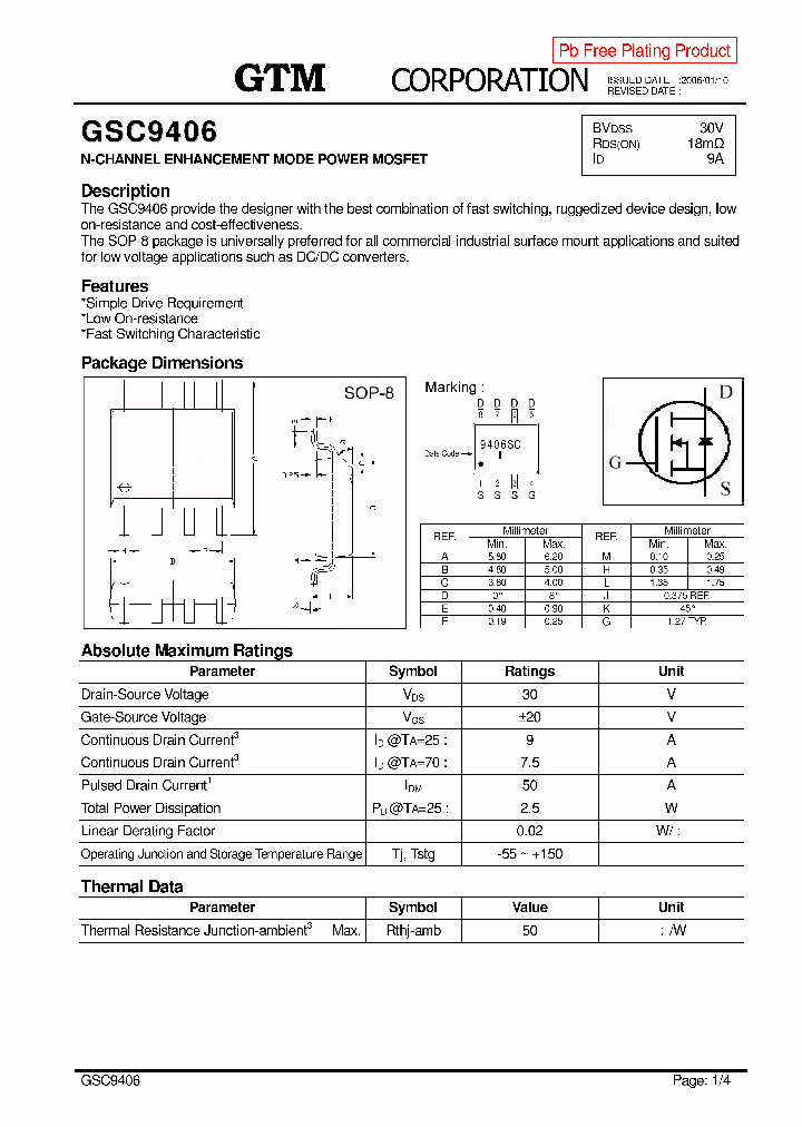 GSC9406_1106085.PDF Datasheet