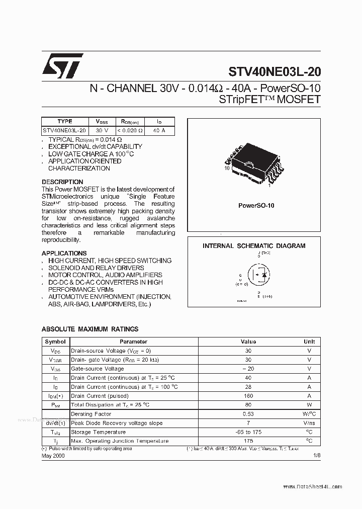 STV40NE03L-20_799638.PDF Datasheet