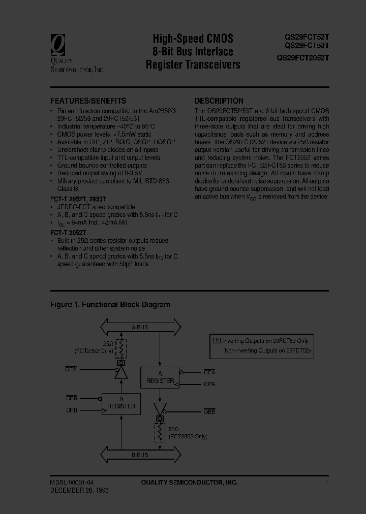 QS29FCT52T_833083.PDF Datasheet