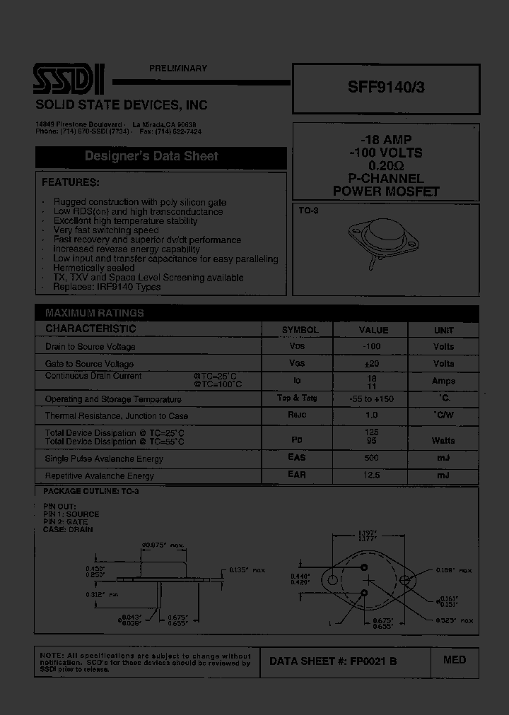 SFF91403_707123.PDF Datasheet