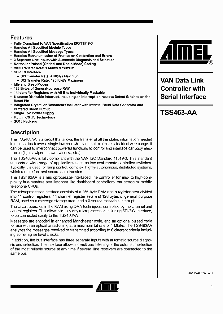 TSS463-AAR_711631.PDF Datasheet