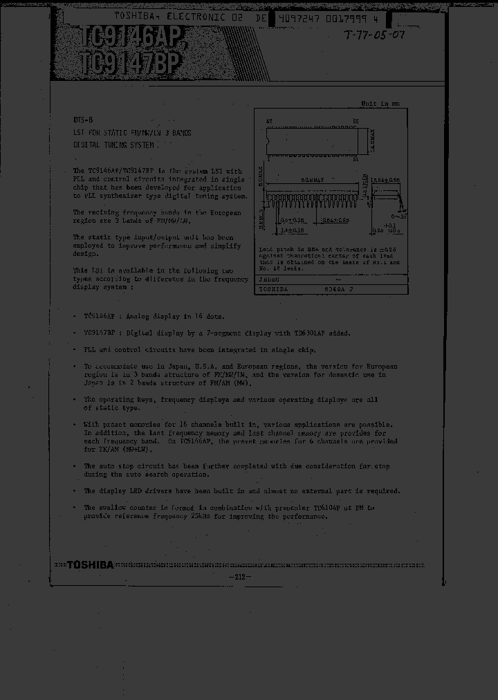 TC9147BP_858743.PDF Datasheet