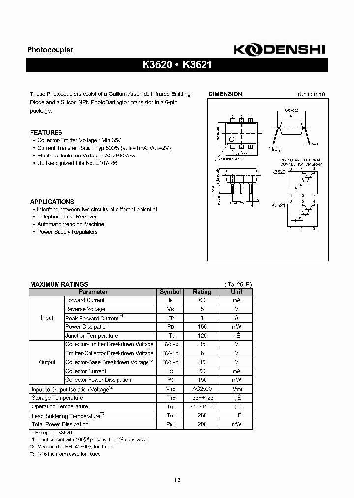 K3620_714629.PDF Datasheet