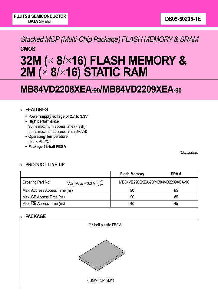 MB84VD22081EA-90-PBS_1149063.PDF Datasheet