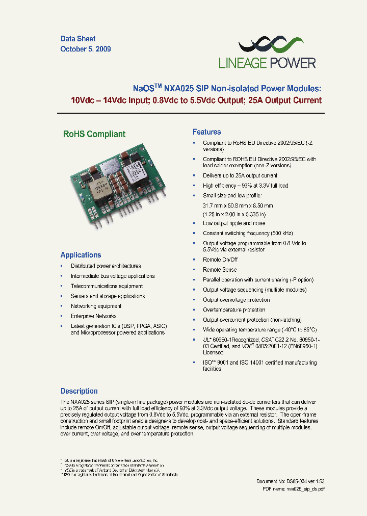 NXA025A0X-PZ_1183947.PDF Datasheet