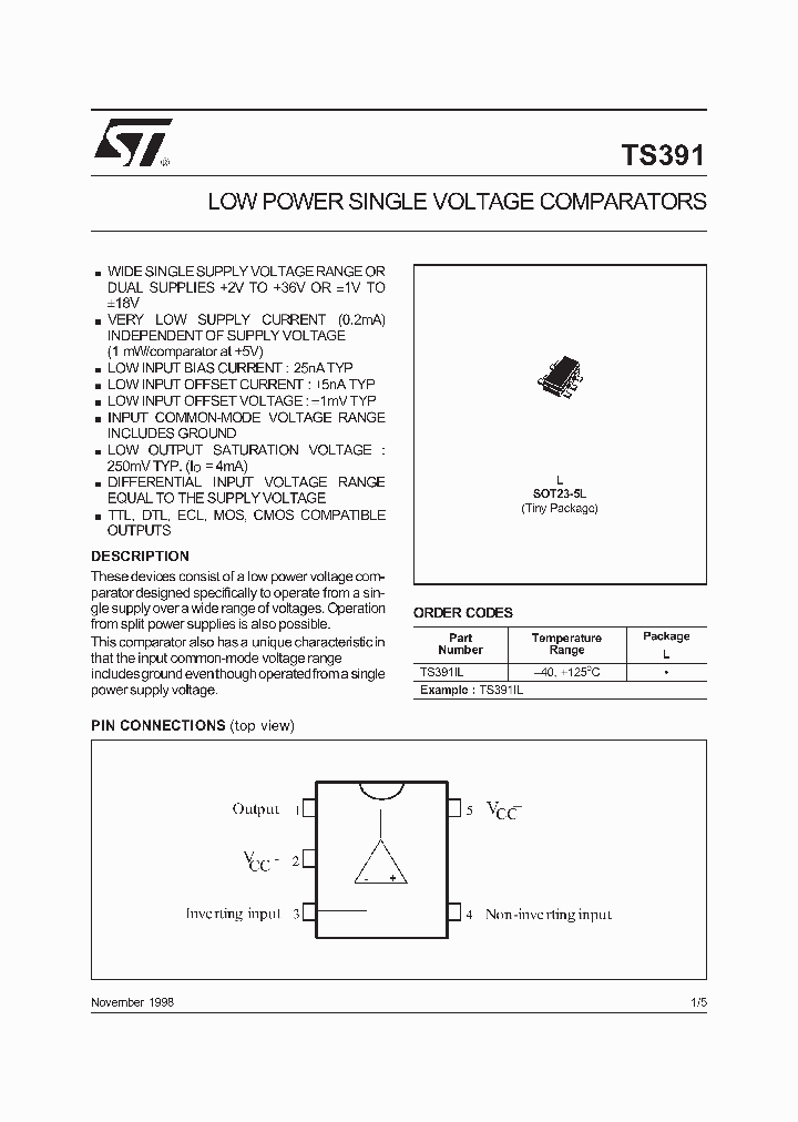 TS391IL_1226494.PDF Datasheet