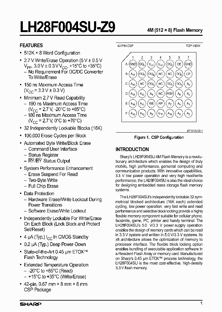 LH28F004SU-Z9_1232867.PDF Datasheet
