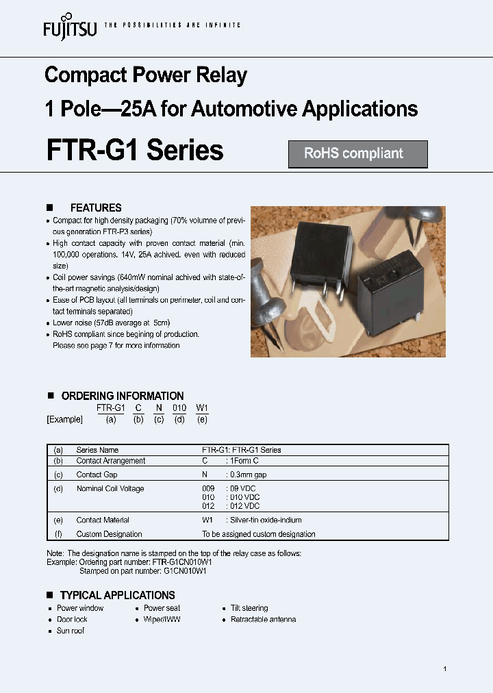 FTR-G1CN010W1_1224685.PDF Datasheet