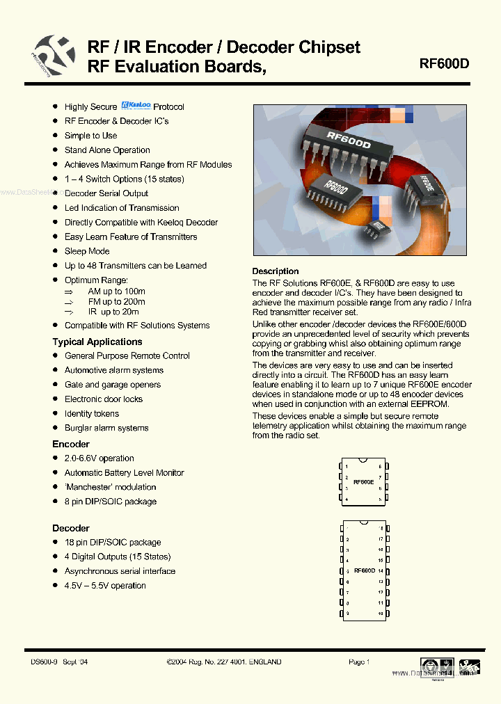 RF600D_930561.PDF Datasheet