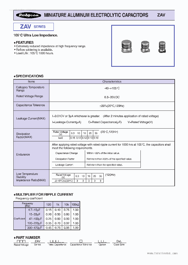 35ZAVXXXXXX_931187.PDF Datasheet