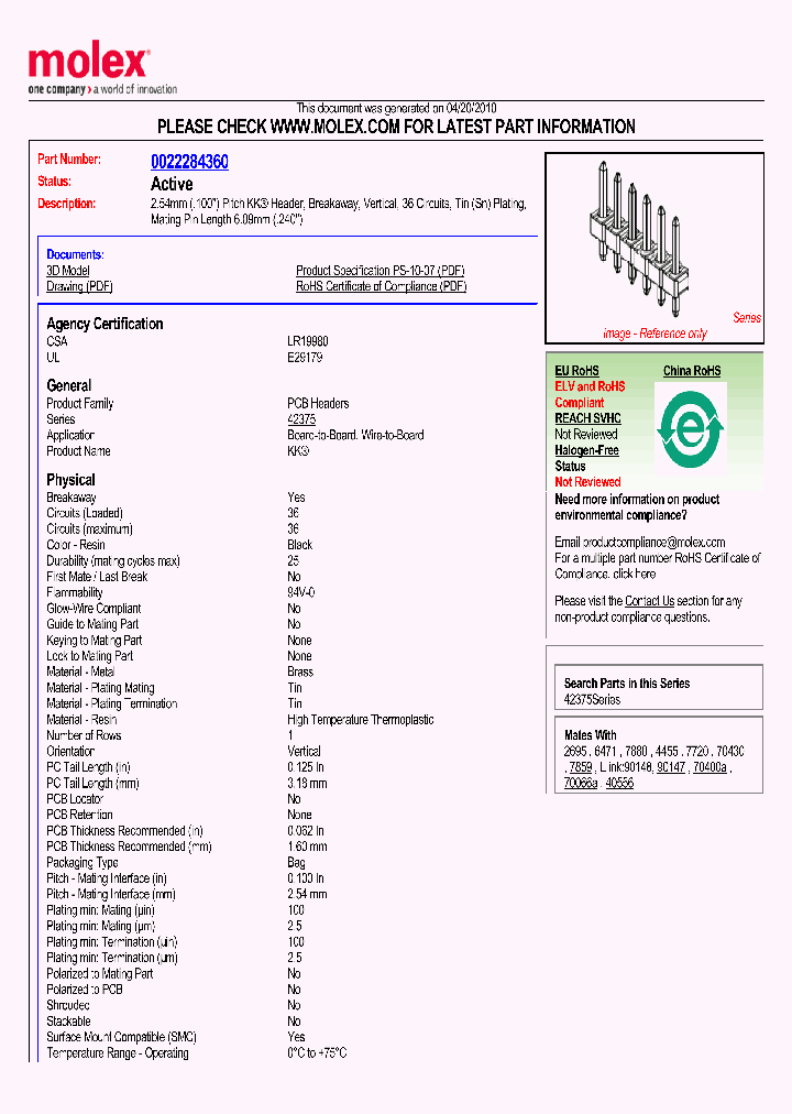 22-28-4360_1277031.PDF Datasheet