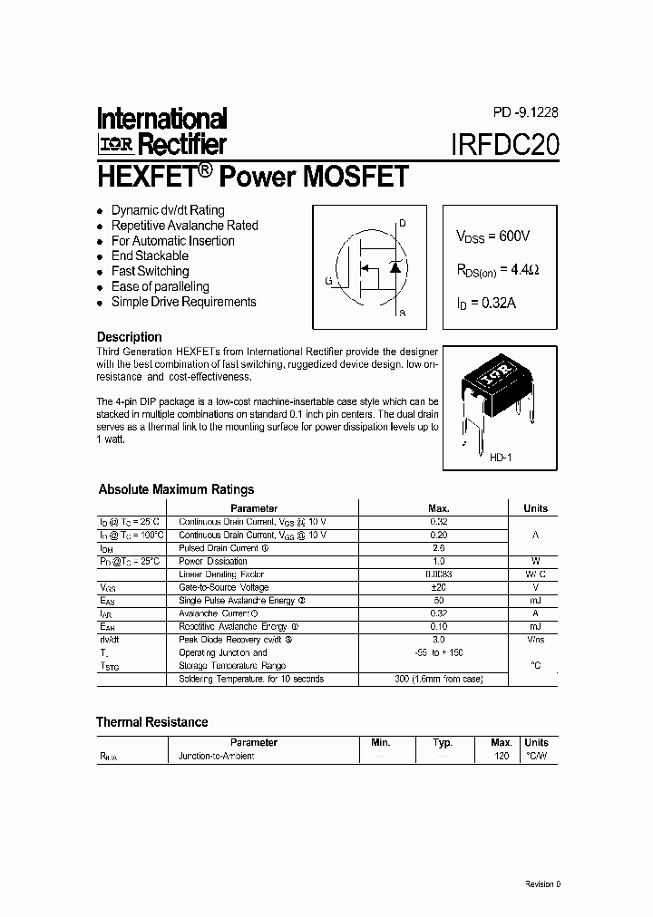 IRFDC20_1311572.PDF Datasheet