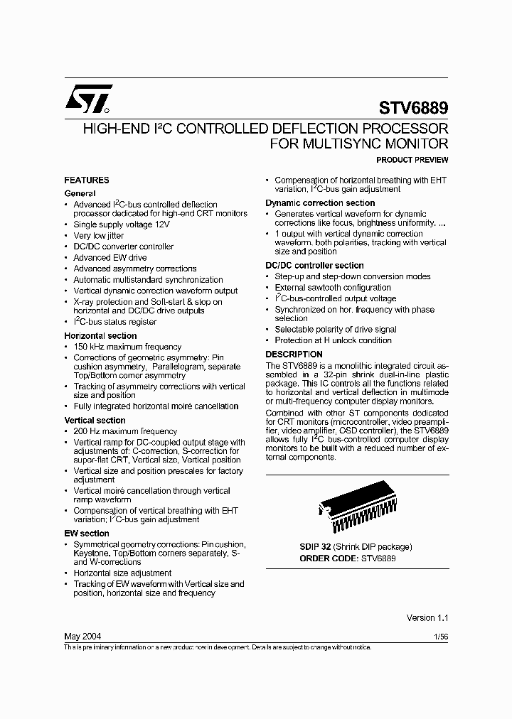 STV6889_1308422.PDF Datasheet