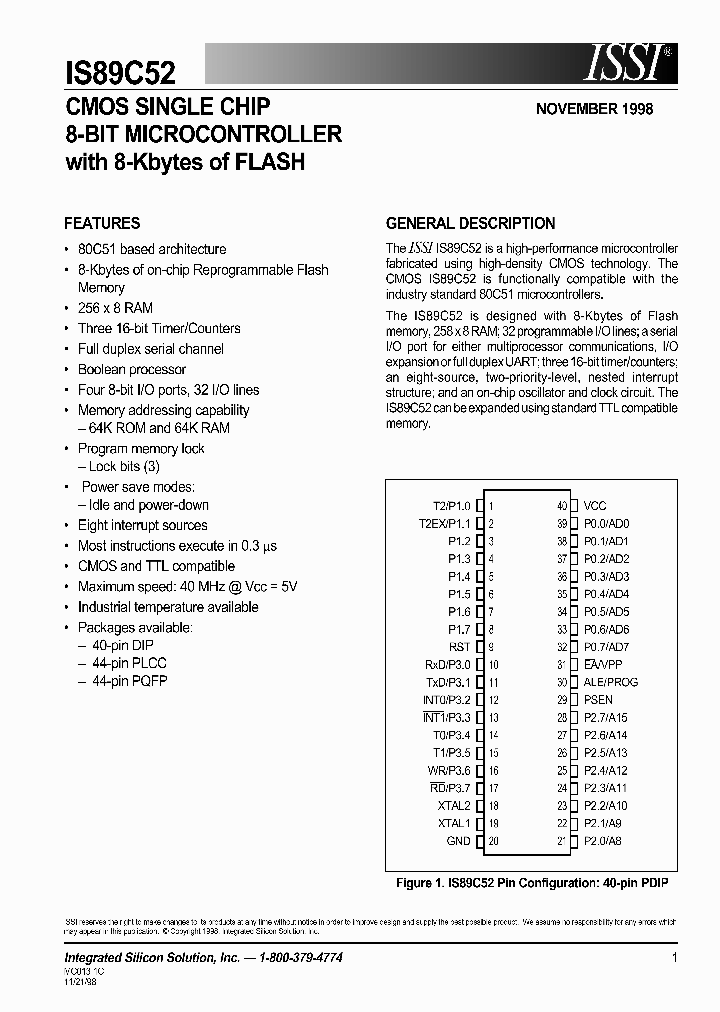 89C52_1319775.PDF Datasheet