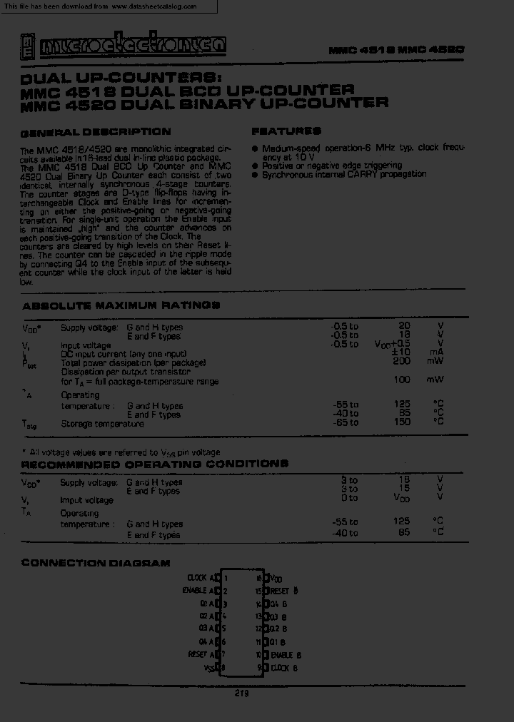 MMC4520_1329462.PDF Datasheet