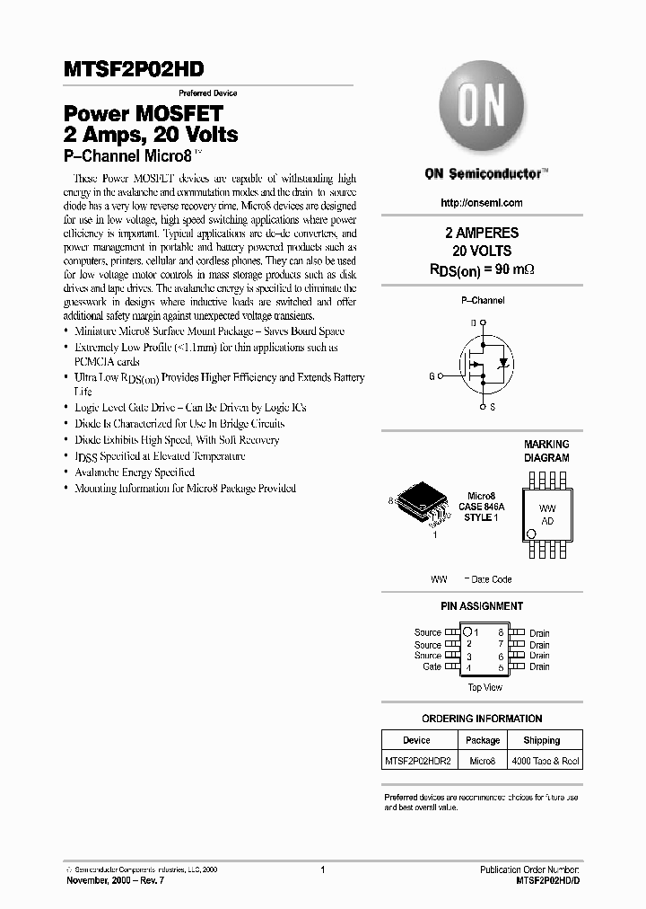 MTSF2P02HD-D_1328158.PDF Datasheet