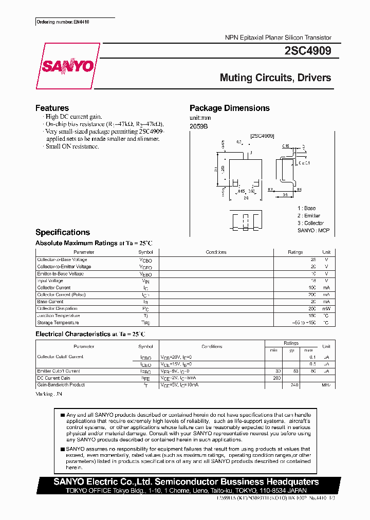 2SC4909_1334807.PDF Datasheet