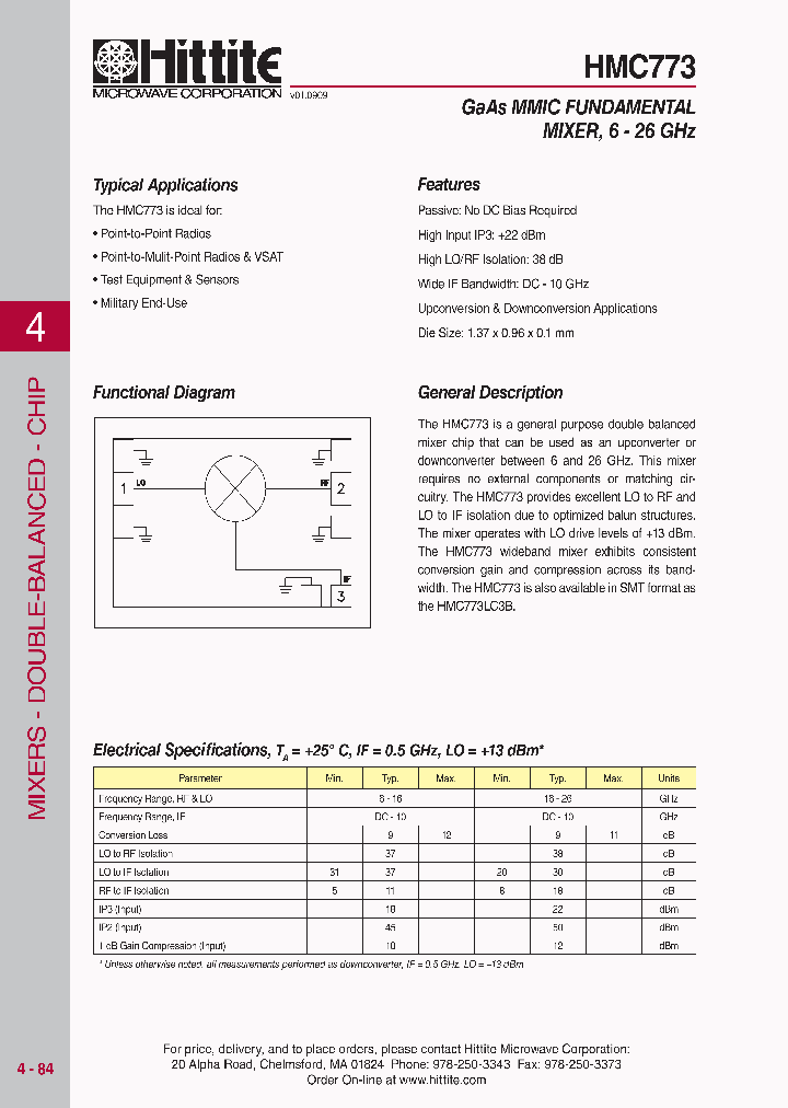 HMC773_1338693.PDF Datasheet