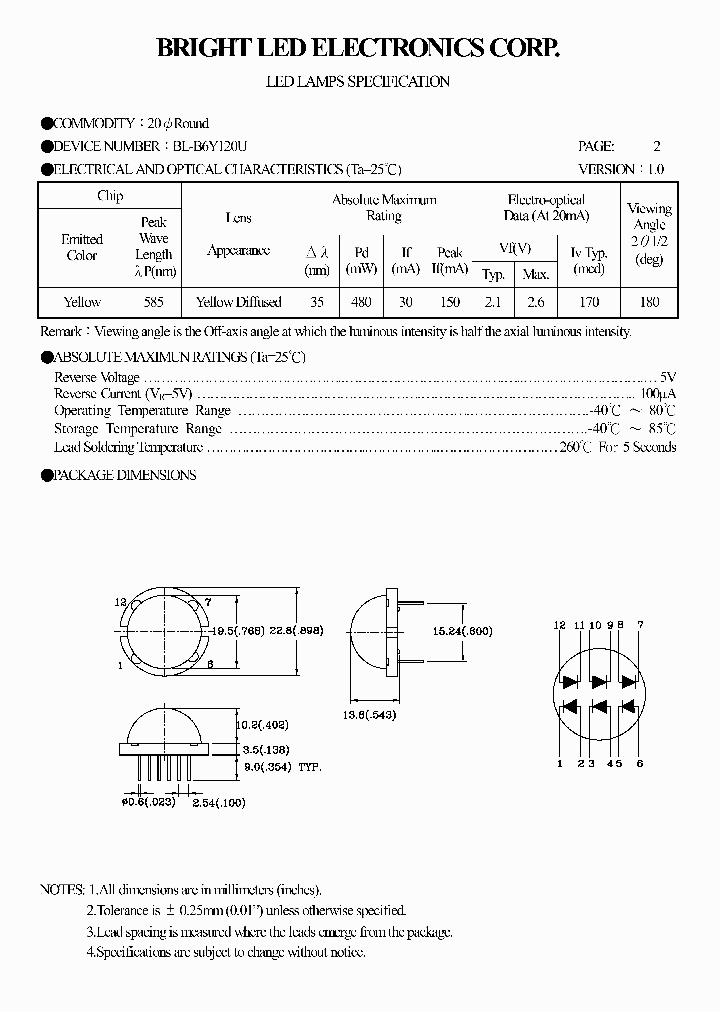 BL-B6Y120U_1346732.PDF Datasheet