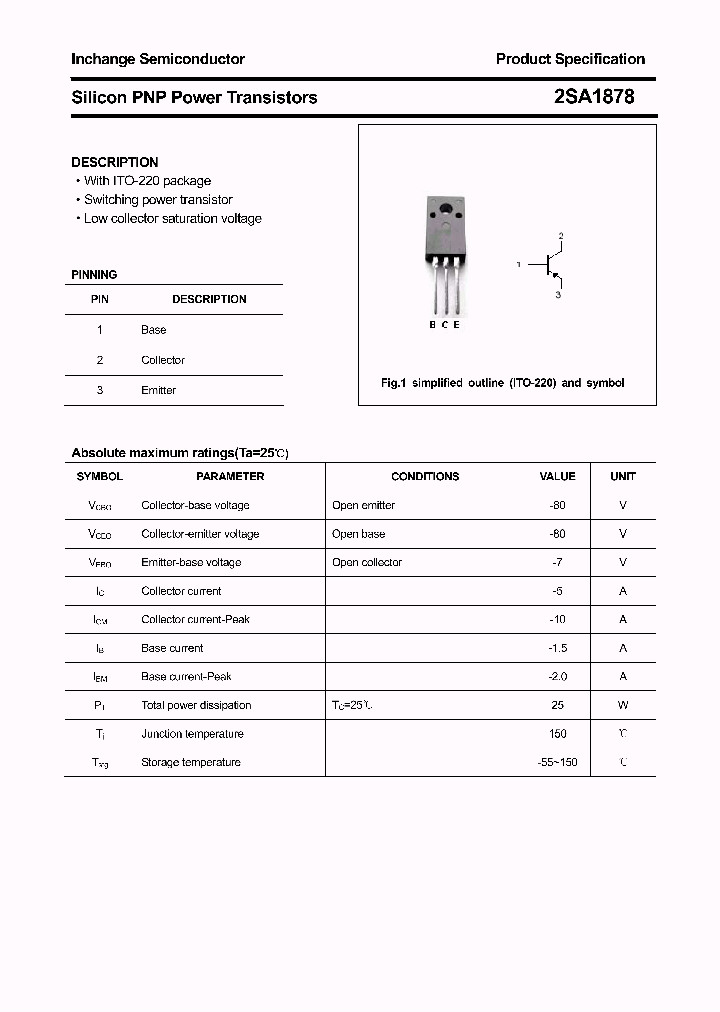 2SA1878_1347413.PDF Datasheet