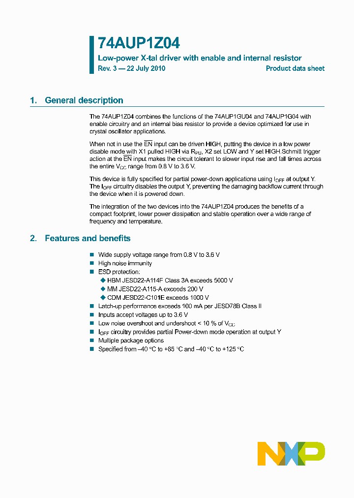 74AUP1Z04GM-H_798151.PDF Datasheet