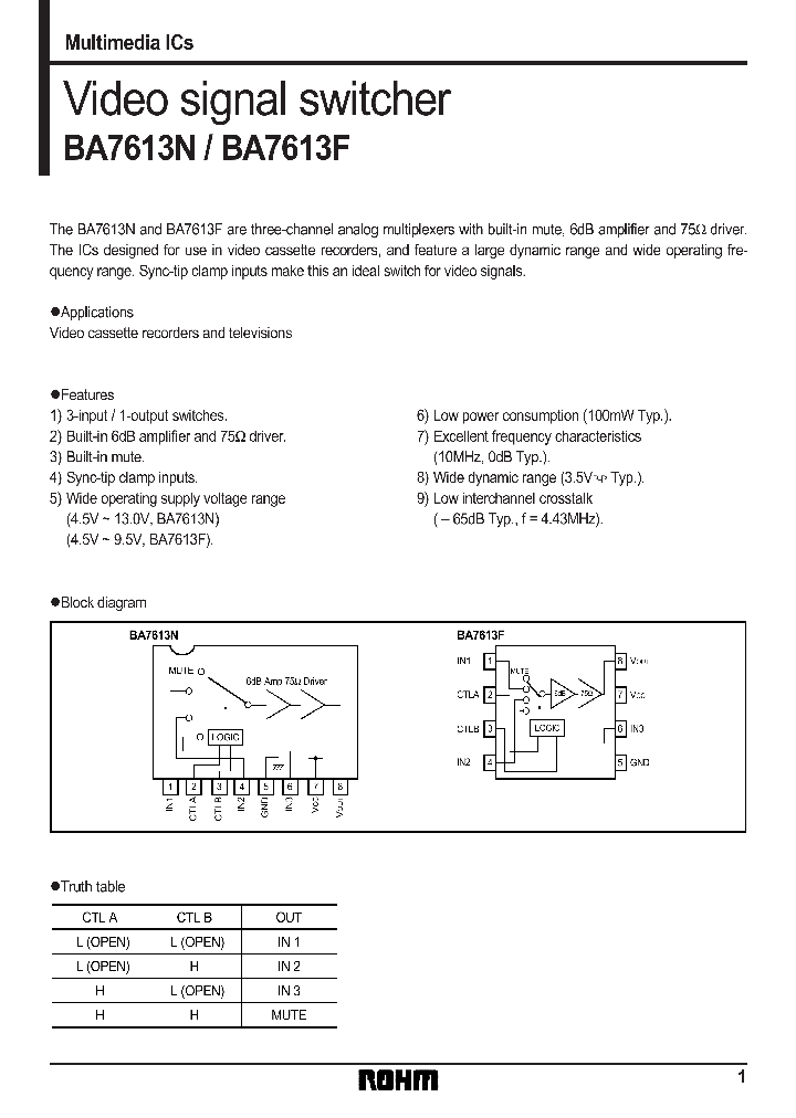 BA7613NF_1357399.PDF Datasheet