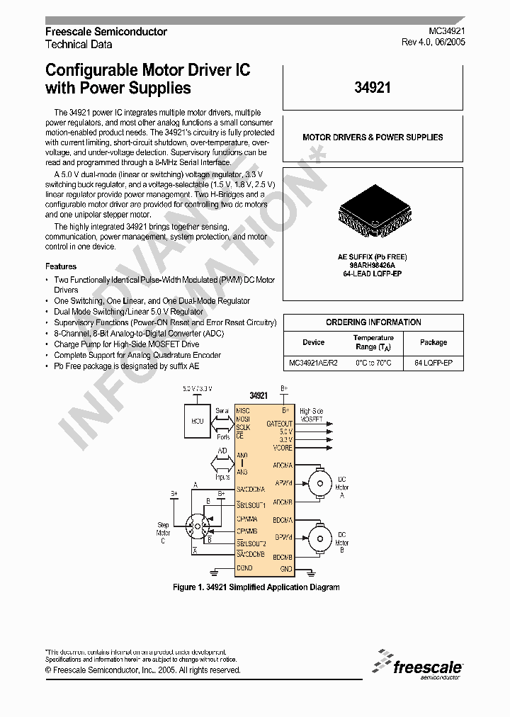 MC34921R2_1370582.PDF Datasheet