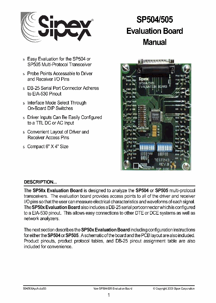 SP505_1382689.PDF Datasheet