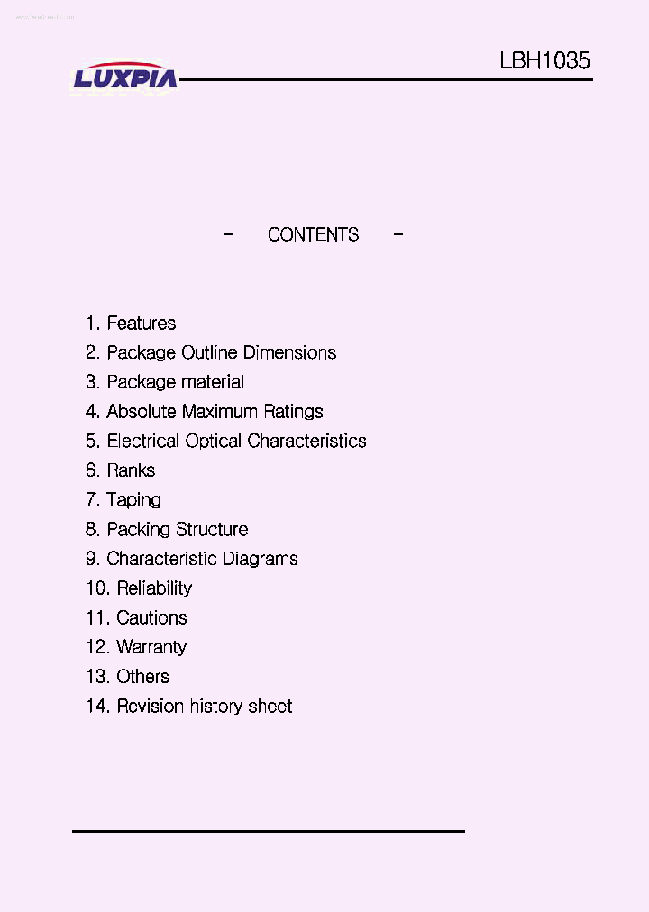LBH1035_1231952.PDF Datasheet