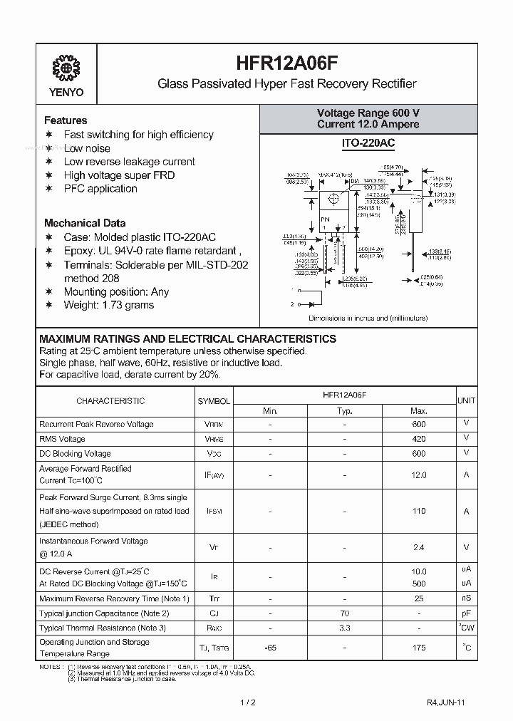 HFR12A06F_1216794.PDF Datasheet