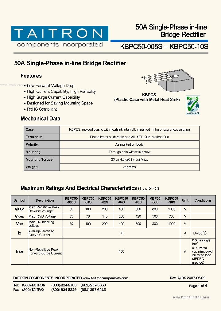 KBPC50-XXXS_1224719.PDF Datasheet