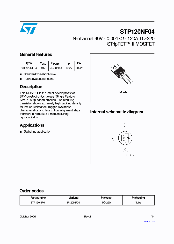 STP120NF04_1253637.PDF Datasheet