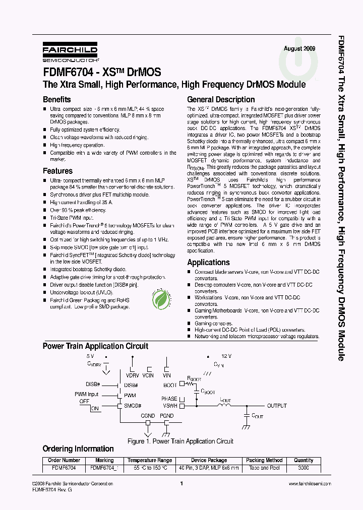 FDMF6704_1398471.PDF Datasheet