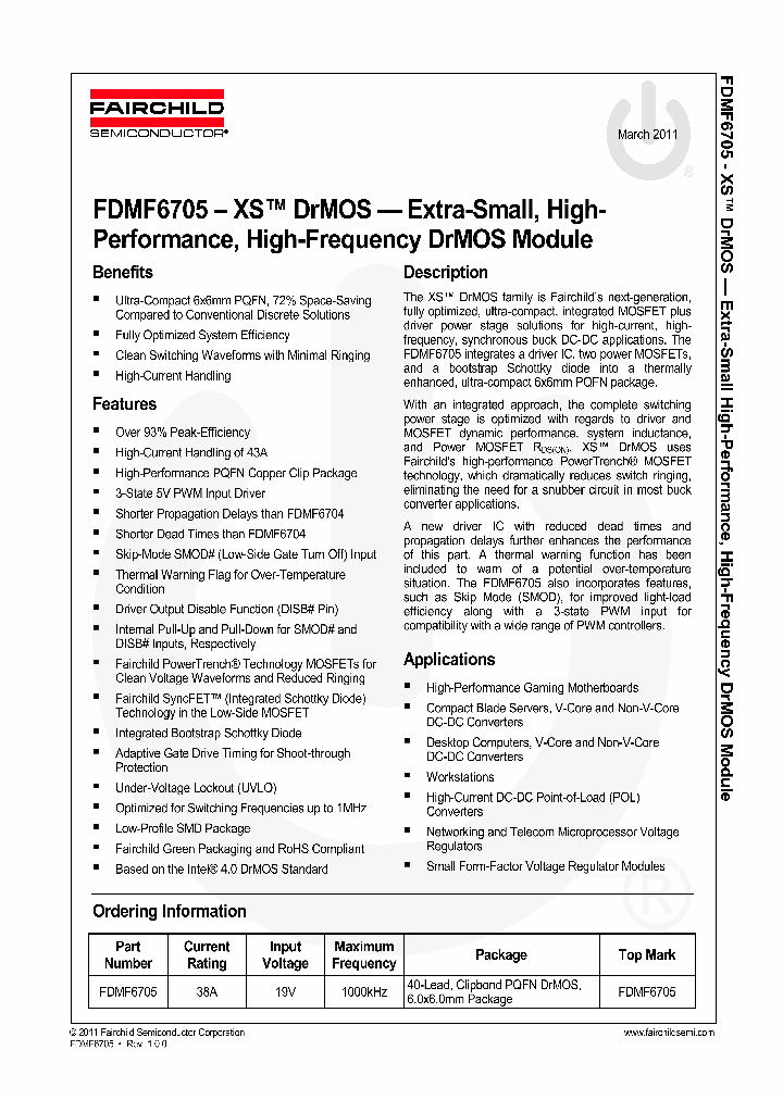 FDMF6705_1398477.PDF Datasheet