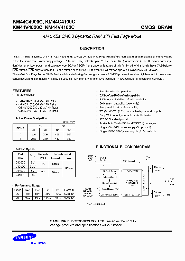 KM44C4100C_1403564.PDF Datasheet