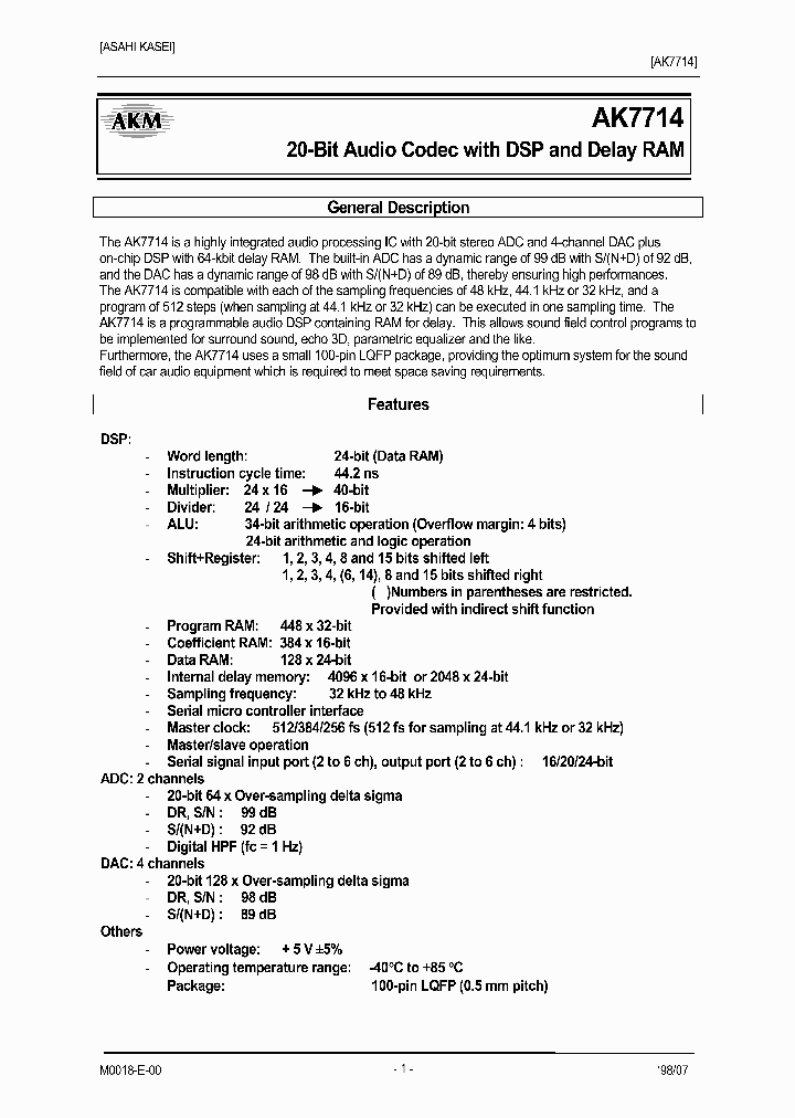 AK7714_820760.PDF Datasheet