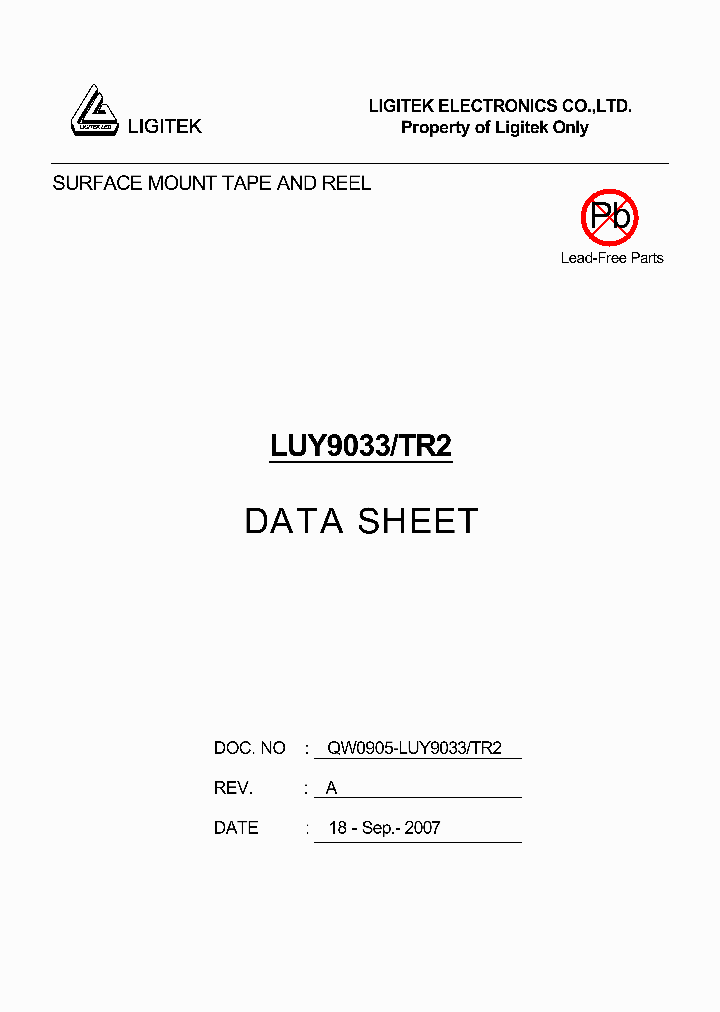 LUY9033-TR2_1420198.PDF Datasheet
