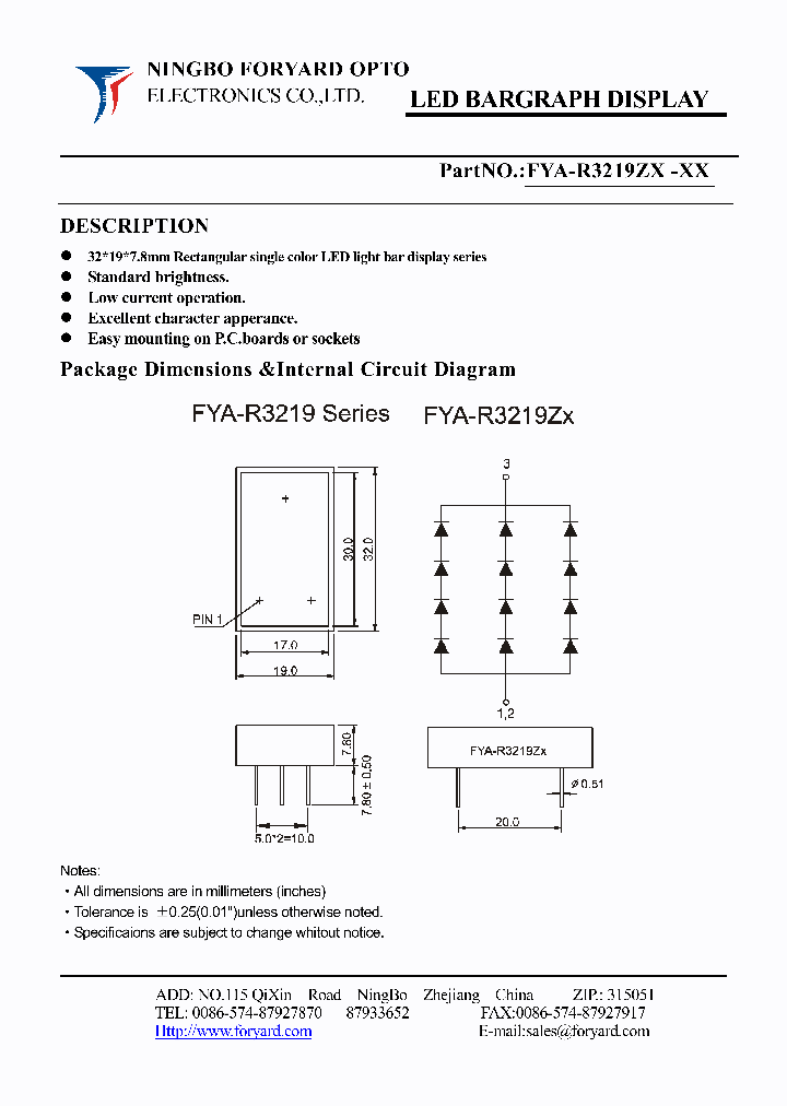 FYA-R3219ZX-0_1420623.PDF Datasheet