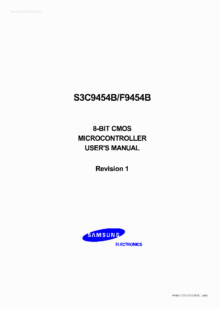 S3F9454B_1305275.PDF Datasheet