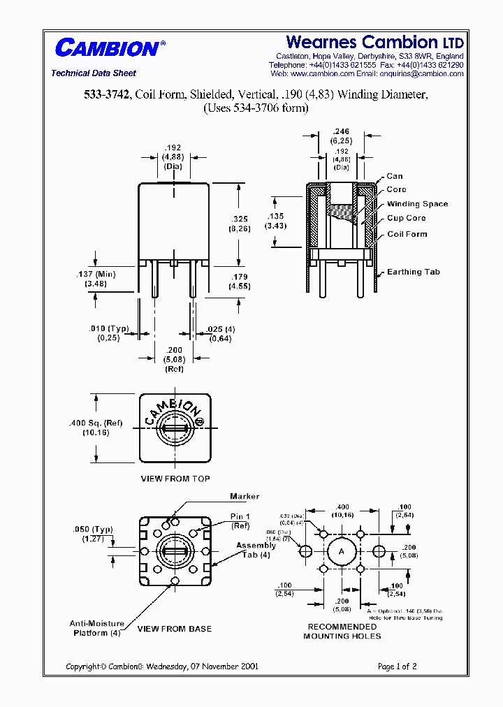 533-3742_1427914.PDF Datasheet