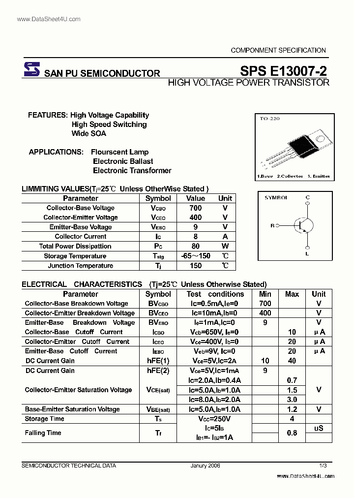 E13007-2_1379708.PDF Datasheet