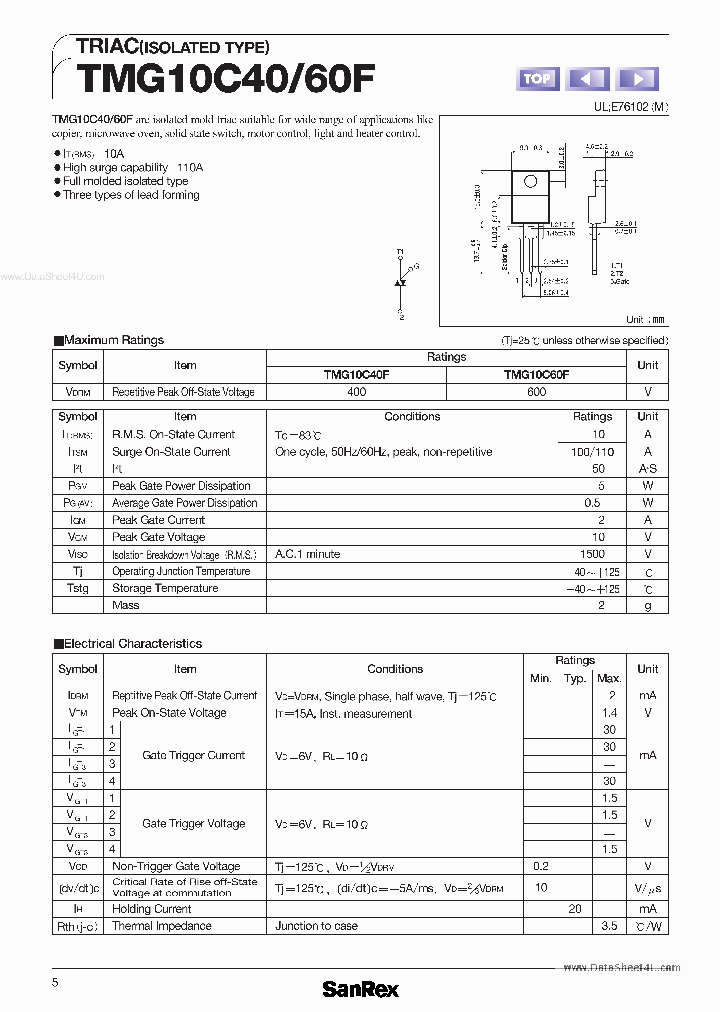 TMG10C40_1385326.PDF Datasheet