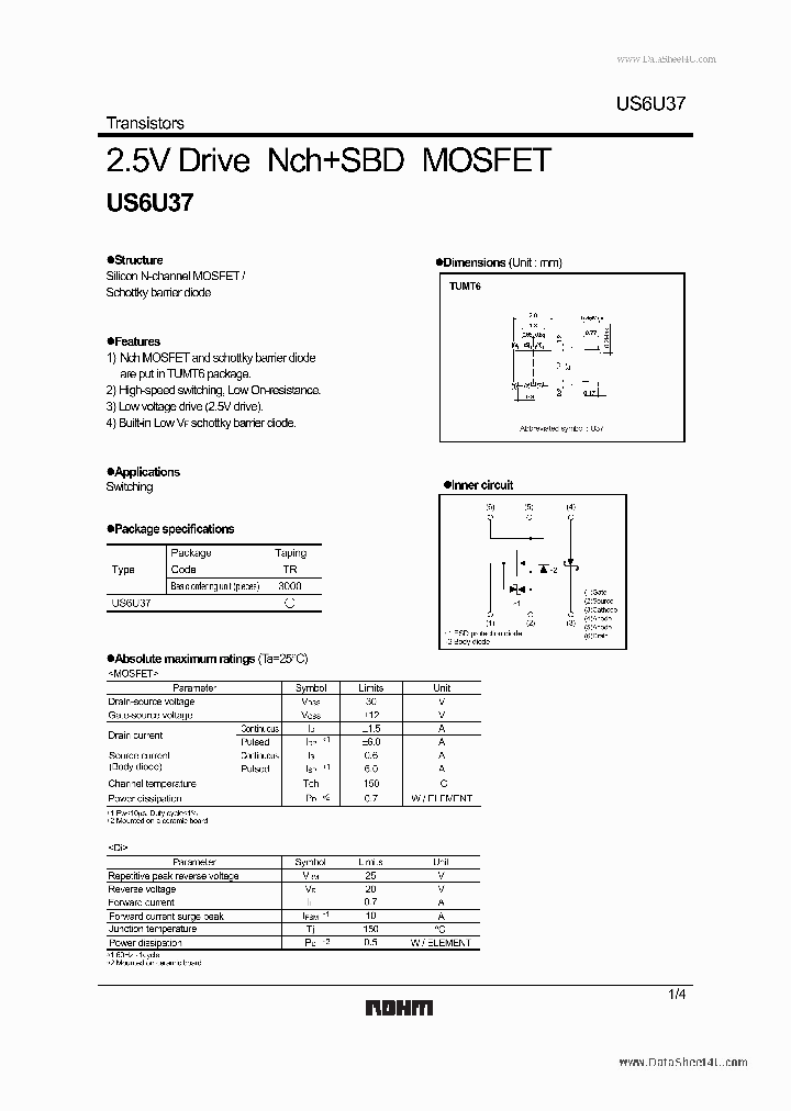 US6U37_1393392.PDF Datasheet