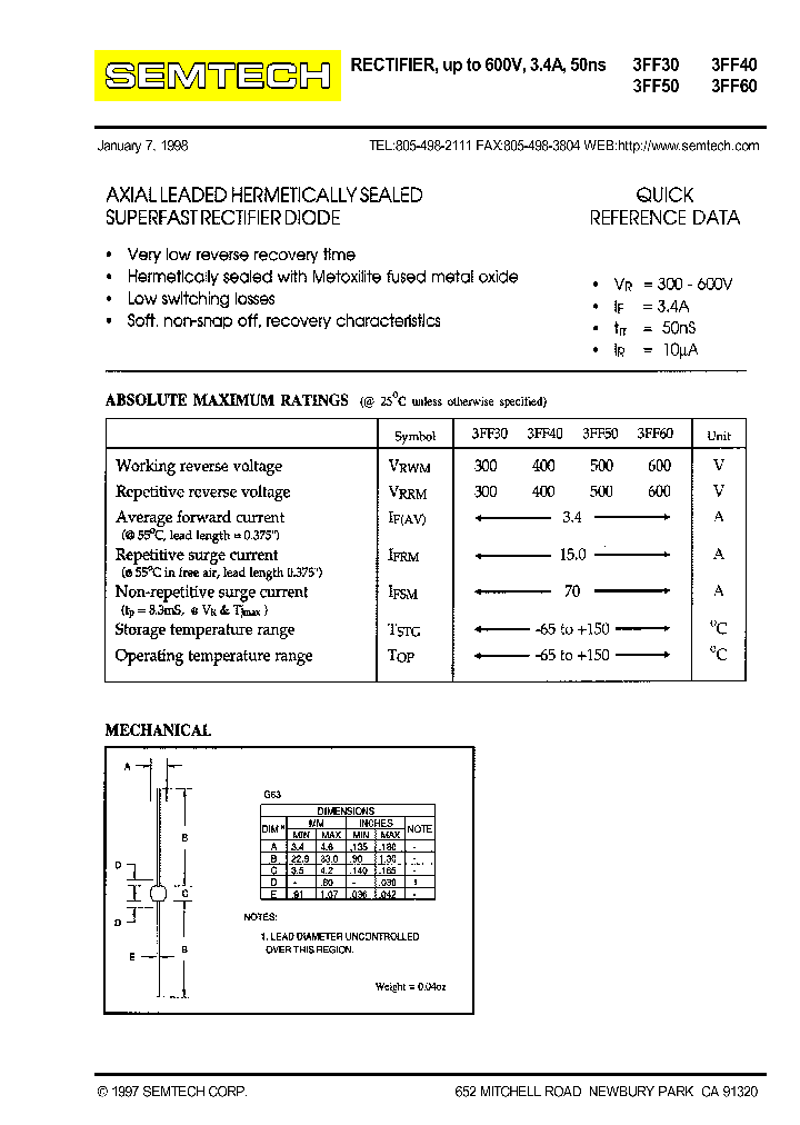 3FF30_1452146.PDF Datasheet