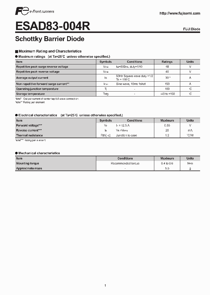 ESAD83-004R_1461929.PDF Datasheet