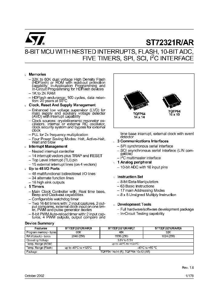 ST72321R7_1476650.PDF Datasheet